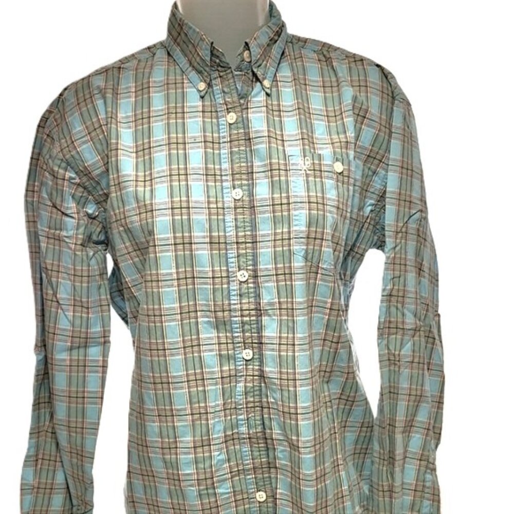 Vintage 20X Twenty X western button down shirt size L